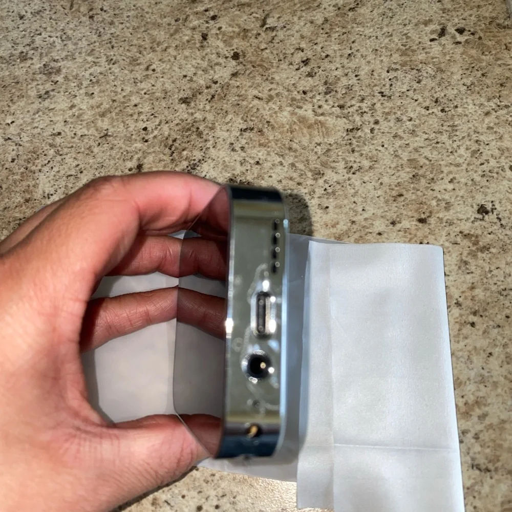 White and Black Touchscreen Music Camera